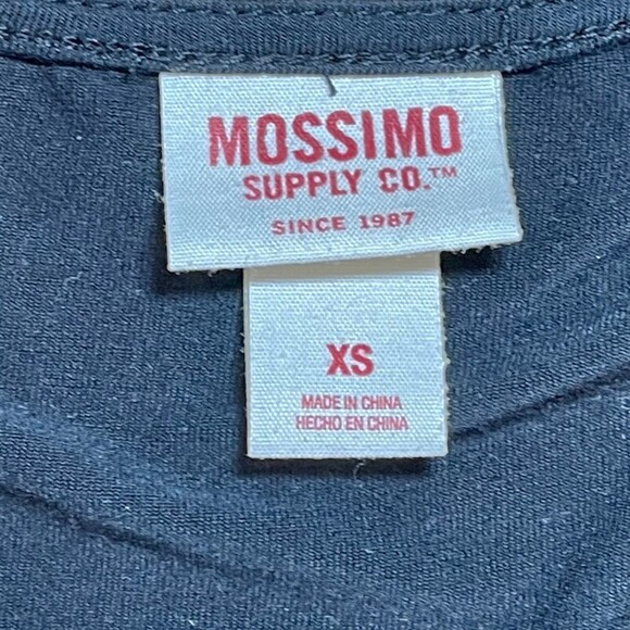 Mossimo Supply Co. | Black Surplice Long Sleeve Top | XS - Picture 5 of 6